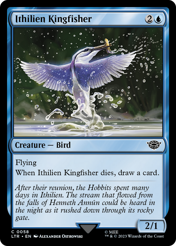 Ithilien Kingfisher [The Lord of the Rings: Tales of Middle-Earth] | North Game Den