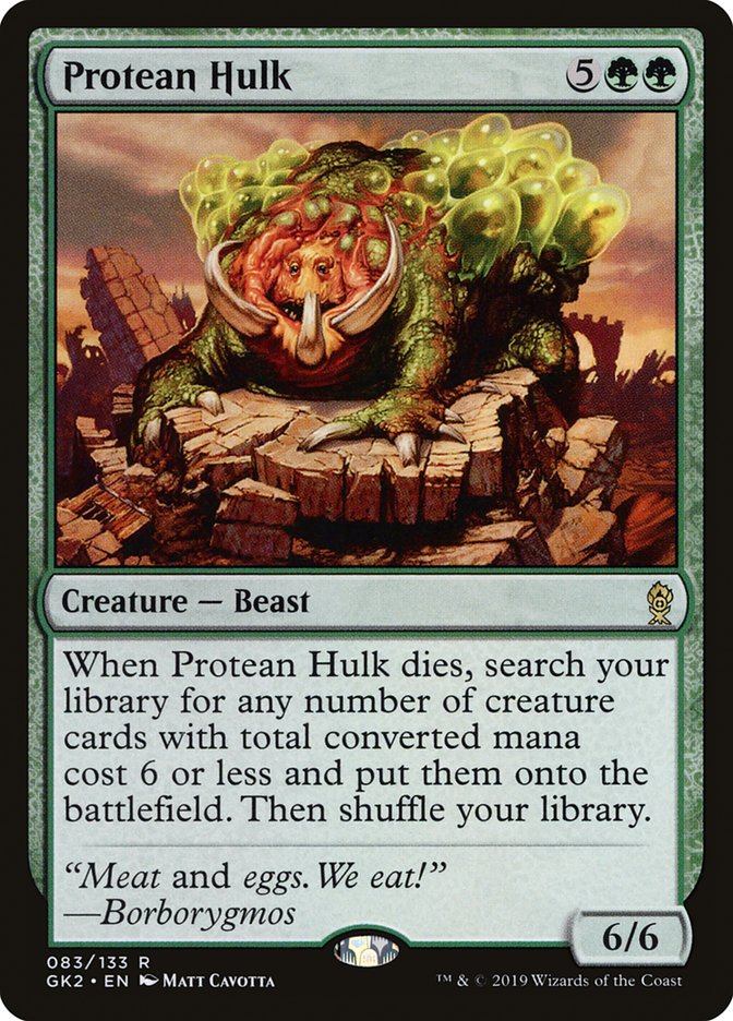 Protean Hulk [Ravnica Allegiance Guild Kit] | North Game Den