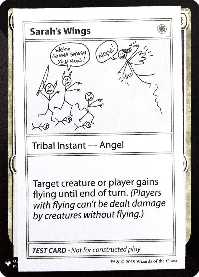 Sarah's Wings [Mystery Booster Playtest Cards] | North Game Den