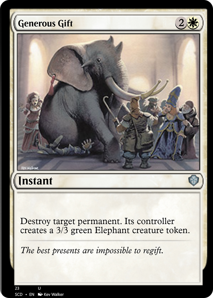 Generous Gift [Starter Commander Decks] | North Game Den