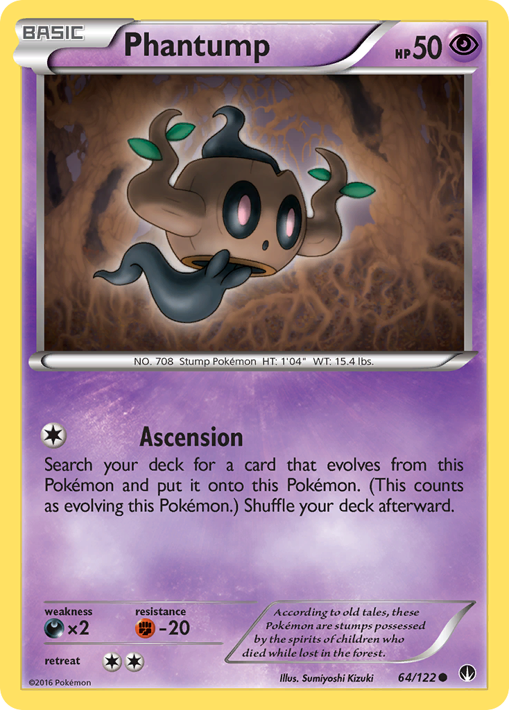 Phantump (64/122) [XY: BREAKpoint] | North Game Den