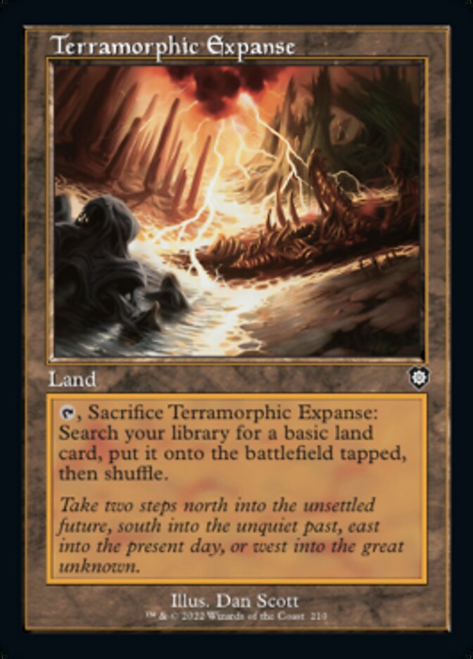 Terramorphic Expanse (Retro) [The Brothers' War Commander] | North Game Den