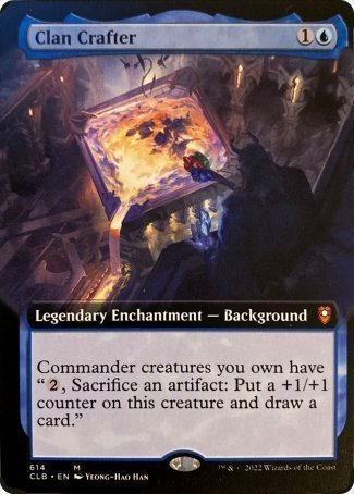 Clan Crafter (Extended Art) [Commander Legends: Battle for Baldur's Gate] | North Game Den