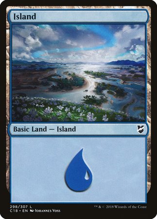 Island (298) [Commander 2018] | North Game Den