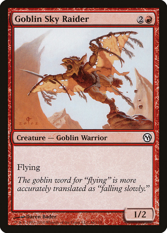 Goblin Sky Raider [Duels of the Planeswalkers] | North Game Den