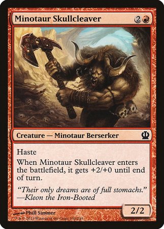 Minotaur Skullcleaver [Theros] | North Game Den