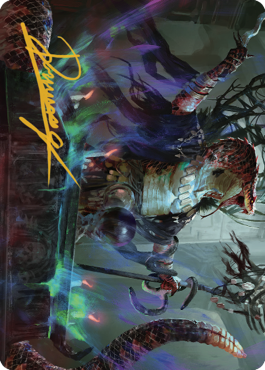 Sivriss, Nightmare Speaker Art Card (32) (Gold-Stamped Signature) [Commander Legends: Battle for Baldur's Gate Art Series] | North Game Den