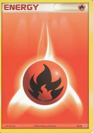 Fire Energy (10/10) [EX: Trainer Kit - Latias] | North Game Den