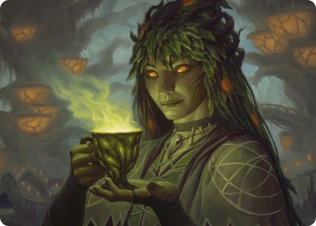 Dina, Soul Steeper Art Card [Strixhaven: School of Mages Art Series] | North Game Den