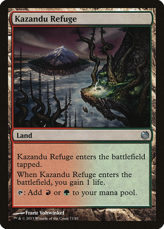 Kazandu Refuge [Duel Decks: Heroes vs. Monsters] | North Game Den