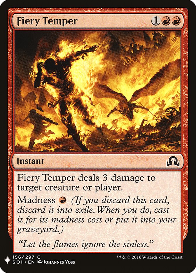 Fiery Temper [Mystery Booster] | North Game Den