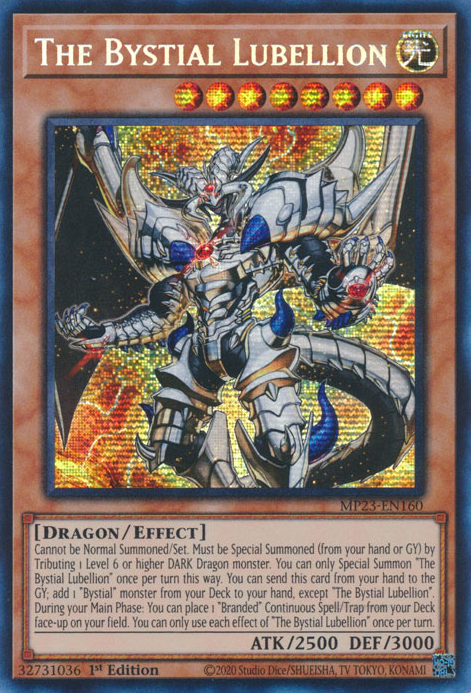 The Bystial Lubellion [MP23-EN160] Prismatic Secret Rare | North Game Den