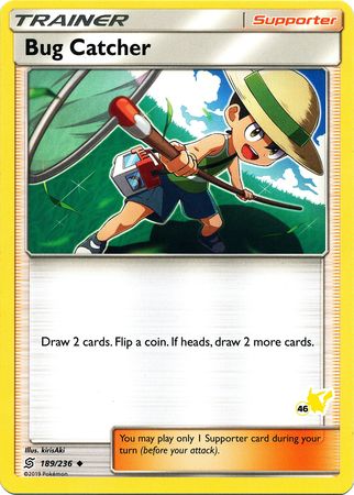 Bug Catcher (189/236) (Pikachu Stamp #46) [Battle Academy 2020] | North Game Den
