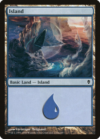 Island (236a) [Zendikar] | North Game Den