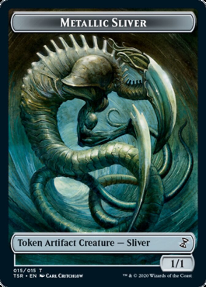 Metallic Sliver [Time Spiral Remastered Tokens] | North Game Den