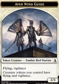 Aven Wind Guide // Hippo Token [Amonkhet Tokens] | North Game Den