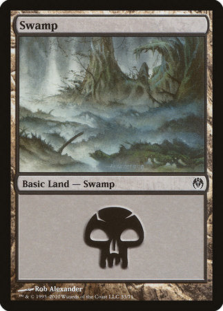 Swamp (33) [Duel Decks: Phyrexia vs. the Coalition] | North Game Den