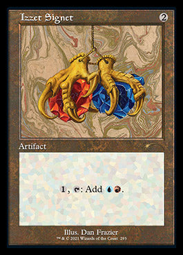 Izzet Signet (Retro) [Secret Lair Drop Series] | North Game Den