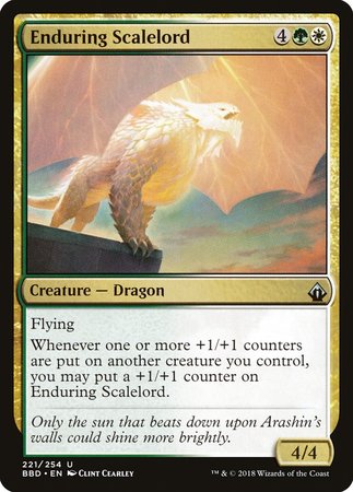 Enduring Scalelord [Battlebond] | North Game Den