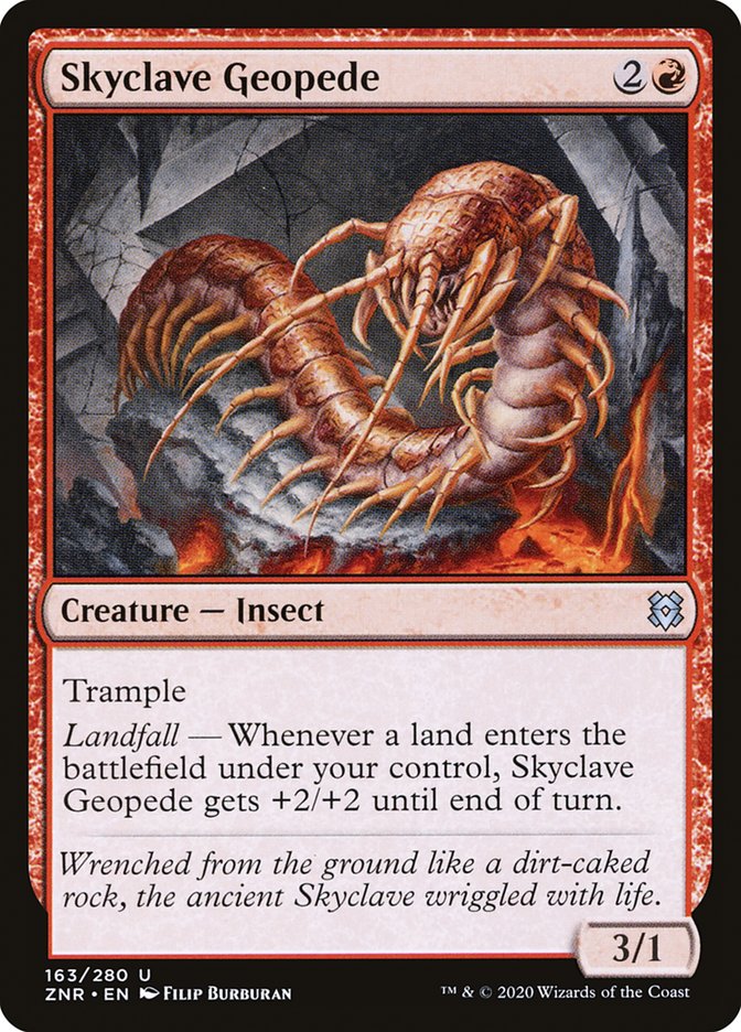 Skyclave Geopede [Zendikar Rising] | North Game Den