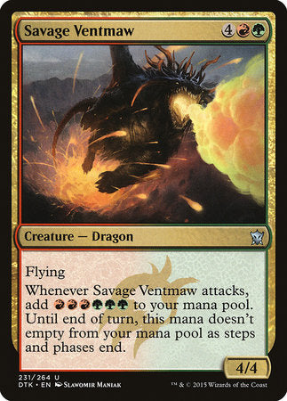 Savage Ventmaw [Dragons of Tarkir] | North Game Den