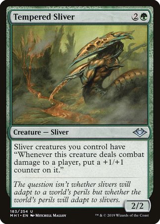 Tempered Sliver [Modern Horizons] | North Game Den