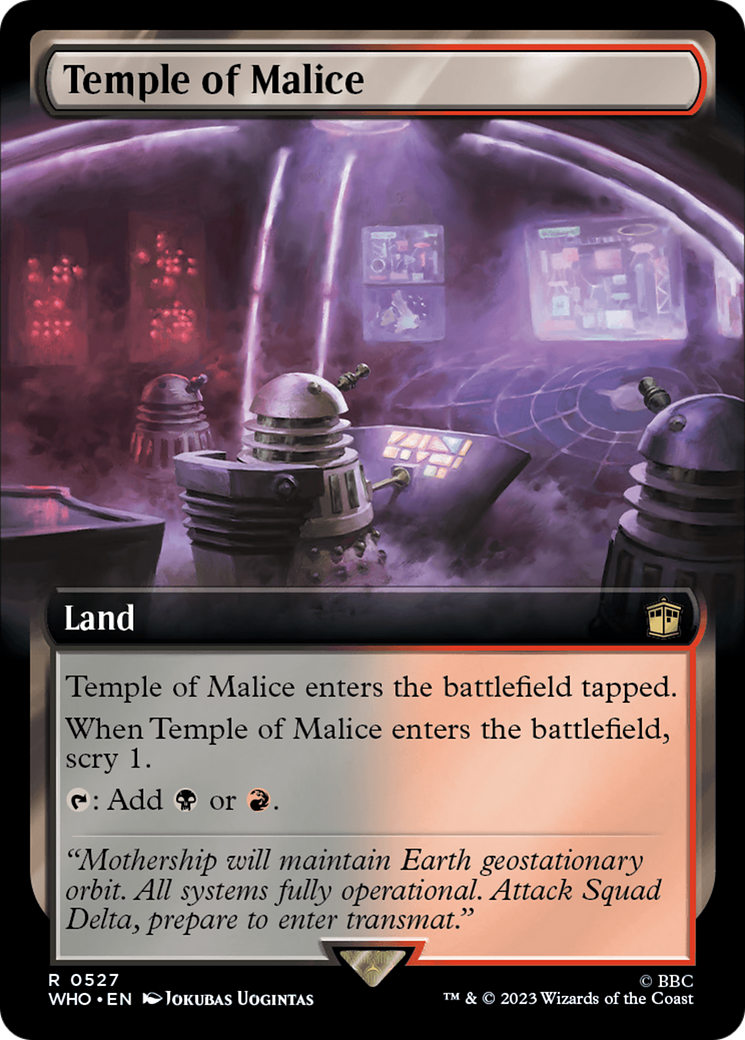 Temple of Malice (Extended Art) [Doctor Who] | North Game Den