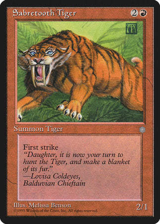 Sabretooth Tiger [Ice Age] | North Game Den