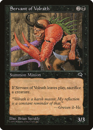 Servant of Volrath [Tempest] | North Game Den