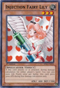 Injection Fairy Lily [BP02-EN018] Rare | North Game Den