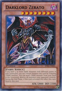 Darklord Zerato [BP02-EN060] Rare | North Game Den