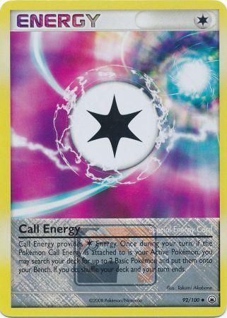 Call Energy (92/100) (League Promo) [Diamond & Pearl: Majestic Dawn] | North Game Den