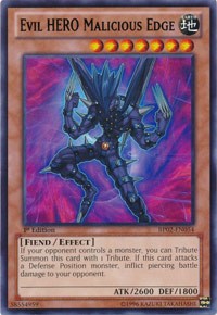 Evil HERO Malicious Edge [BP02-EN054] Rare | North Game Den