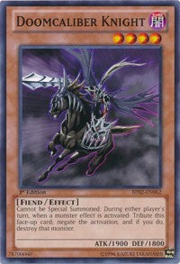 Doomcaliber Knight [BP02-EN062] Common | North Game Den
