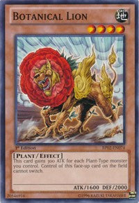 Botanical Lion [BP02-EN074] Common | North Game Den