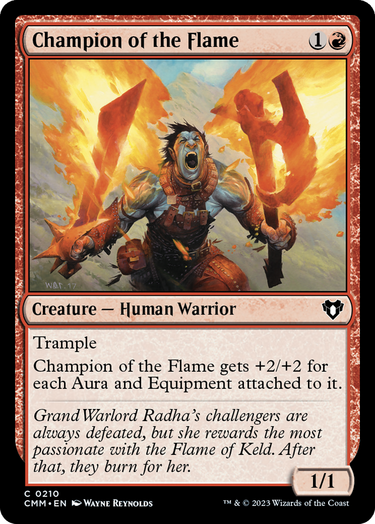 Champion of the Flame [Commander Masters] | North Game Den