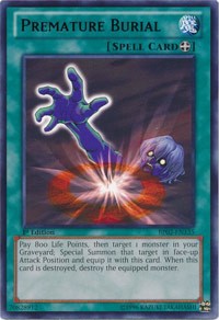 Premature Burial [BP02-EN135] Rare | North Game Den