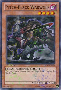 Pitch-Black Warwolf [BP02-EN030] Mosaic Rare | North Game Den