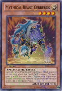 Mythical Beast Cerberus [BP02-EN042] Mosaic Rare | North Game Den