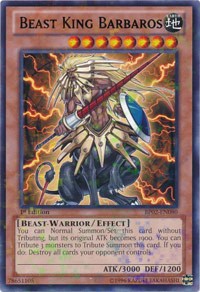 Beast King Barbaros [BP02-EN080] Mosaic Rare | North Game Den