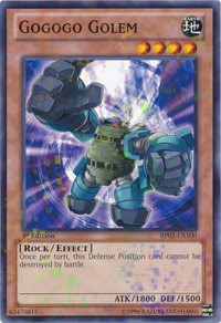 Gogogo Golem [BP02-EN100] Mosaic Rare | North Game Den