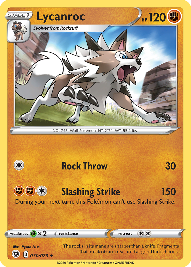 Lycanroc (030/073) [Sword & Shield: Champion's Path] | North Game Den