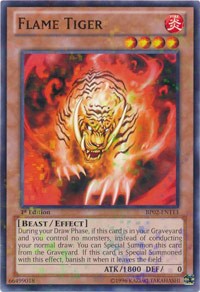 Flame Tiger [BP02-EN113] Mosaic Rare | North Game Den