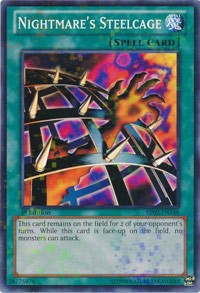 Nightmare's Steelcage [BP02-EN148] Mosaic Rare | North Game Den