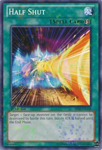 Half Shut [BP02-EN158] Mosaic Rare | North Game Den