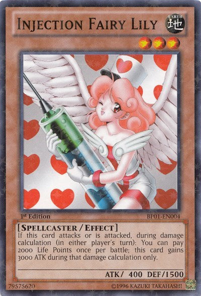 Injection Fairy Lily [BP01-EN004] Starfoil Rare | North Game Den