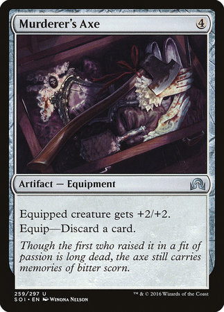 Murderer's Axe [Shadows over Innistrad] | North Game Den