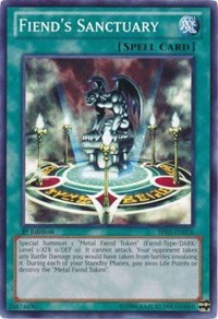 Fiend's Sanctuary [BP01-EN076] Starfoil Rare | North Game Den