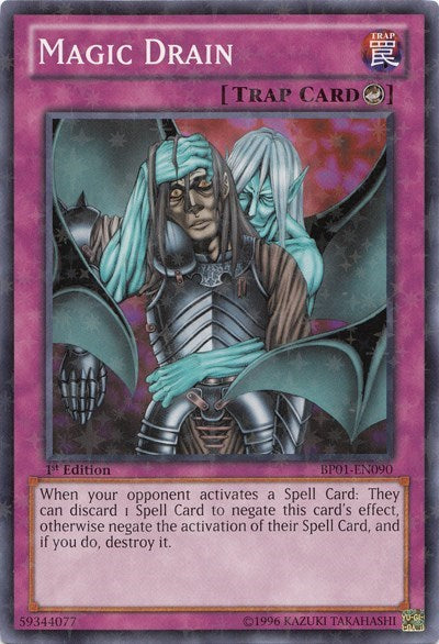 Magic Drain [BP01-EN090] Starfoil Rare | North Game Den