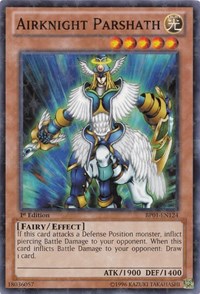 Airknight Parshath [BP01-EN124] Starfoil Rare | North Game Den